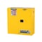 Justrite 30 gal, 1 Shelves, 18-Gauge Steel, 43 in W x 44 in H x 18 in D, Yellow 893000 - alternate 1